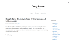 Desktop Screenshot of dougreese.com